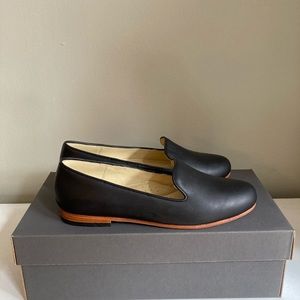 NWT Nisolo Smoking Shoe in Black/Noir